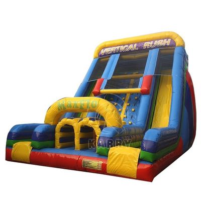 子供のロッククライミング競技ゲーム ダブルスライド 子供のための水上スライド