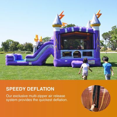 Thunder Water Slide と Purple Bounce House の修理キットは,容易なメンテナンスのために含まれています.