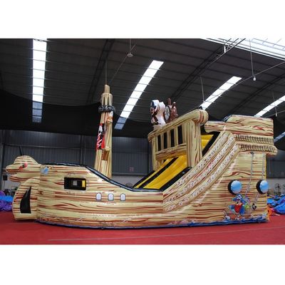大きな膨らませられる海賊バウンサースライド 人気レンタウォータースライド