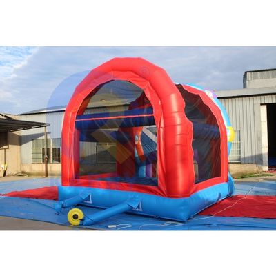 遊園地 充気器具 遊戯用のフェリスホイールとブランスハウス