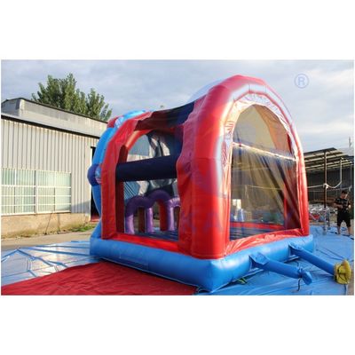 遊園地 充気器具 遊戯用のフェリスホイールとブランスハウス