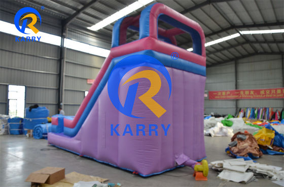 7x6x4.5m 屋外商業用 浮遊用の浮遊城 スライドと吹風機を含む