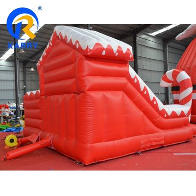 カスタマイズされたカラー 充電式 クリスマス ジャンピング ボンサー ハウス キッズ パフォーマンス