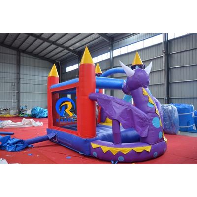 修理キット 伝統的なPVC城 水スライド コンボ 子供の娯楽