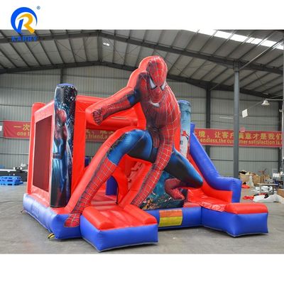 ユニセックス式 膨張型 PVC 商用 スパイダーマン ブランスハウス