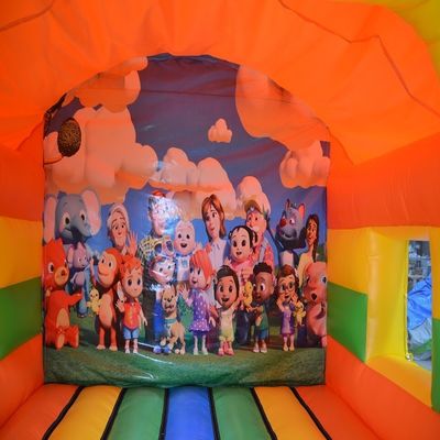 アウトドアエンターテインメントパーティ 充気式バウンズハウス バウンサー コンボ カスタマイズされた色