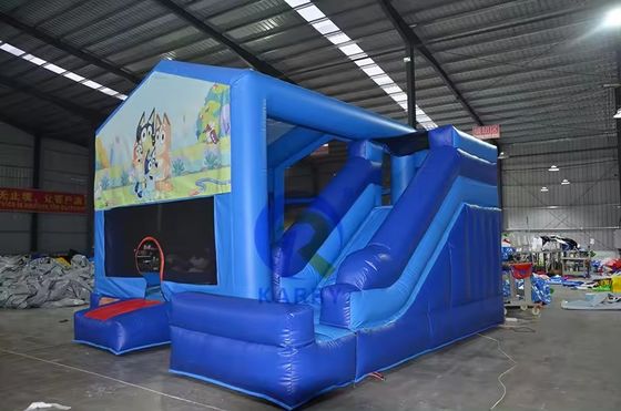 子供 屋外 遊び場 スライド ジャンピング 城 湿気 スライド コンボ