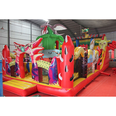 充電式 楽しい都市 子供活動センター ドラゴン充電式 跳ね返し城 空中ジャンプ