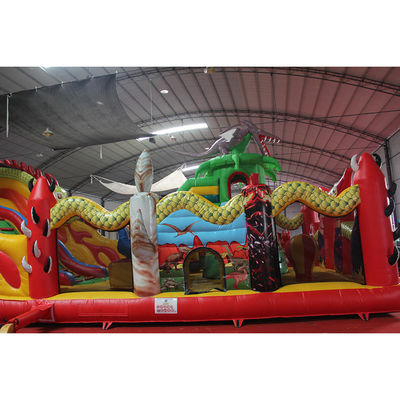充電式 楽しい都市 子供活動センター ドラゴン充電式 跳ね返し城 空中ジャンプ