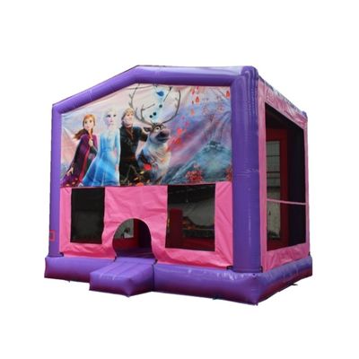ポータブル 機能 充気型 城 PVC 跳び屋 子供 の 楽しい 時間 の ため の ジャンプ スライド