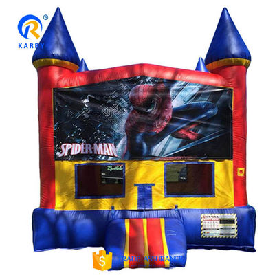 スパイダーマン 子供向け 充電式バウンサー カスタマイズされた色 充電式 子供用 トランポリン