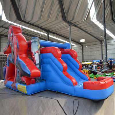 人気市場 スパイダーマン 充気型城 ジャンピング コンボ カスタマイズされたサービス