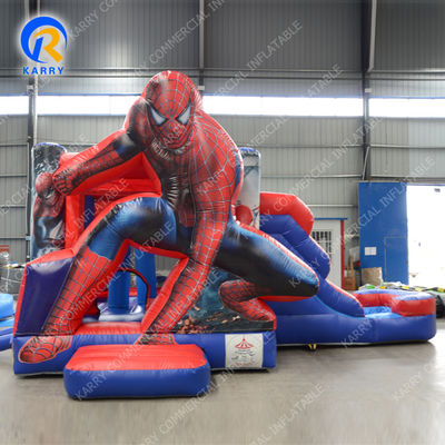海上/空中 送料 PVC スパイダーマン スライド コンボ付き 充気式 跳ね返り屋