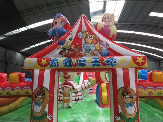 プラトン PVC タールパウリン 素材 特徴 サーカス 充気型遊び場 バンサー 城