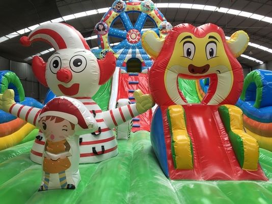 プラトン PVC タールパウリン 素材 特徴 サーカス 充気型遊び場 バンサー 城
