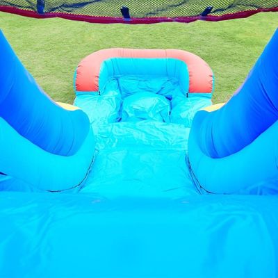 14歳以上 商業用 膨張式バウンサー スライド コンボ