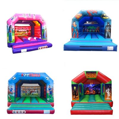 OEM プロフェッショナル OEM サービス カラフル 充気式 ジャンピング ボンサー ハウス 子供のための城