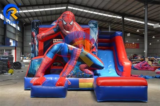 スパイダーマン 充電式跳ね返り屋 コンボ ジャンピングキャッスル 子供の娯楽