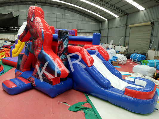 スパイダーマン 充電式跳ね返り屋 コンボ ジャンピングキャッスル 子供の娯楽