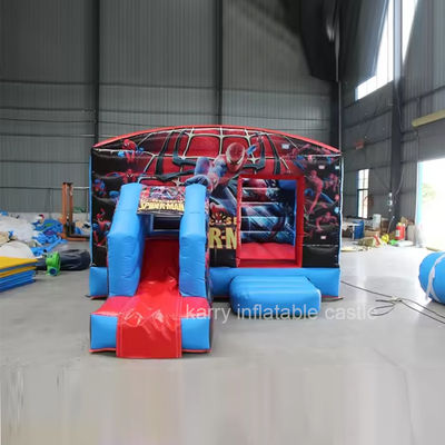 スパイダーマン 充電式跳ね返り屋 コンボ ジャンピングキャッスル 子供の娯楽