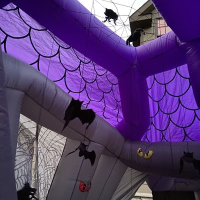 ポータブル ハロウィーン テーマ 膨らませられる 幽霊 跳ね返る 家 大人の 娯楽