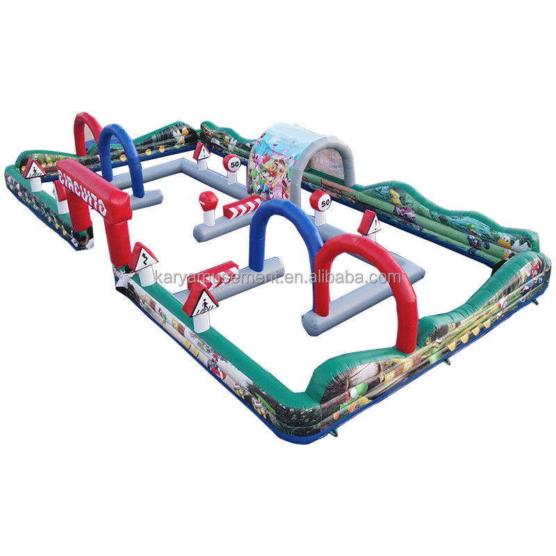 子供のスポーツゲームのための子供のお気に入りの商用カスタム大型充気ゴーカートトラック