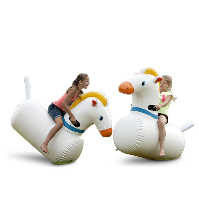 インタラクティブなスポーツゲーム 充気ドービーの競馬馬 子供と大人のための Materia PVC
