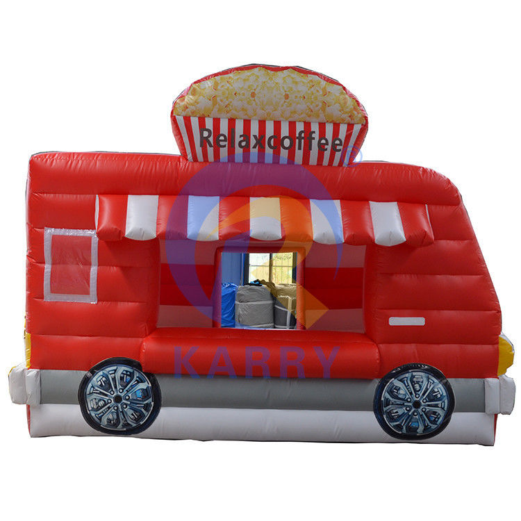 室内用 PVC 商用用 充気式 リラックス型 カフェカー ジャンピング 跳ね返る城 ポップコーンブース