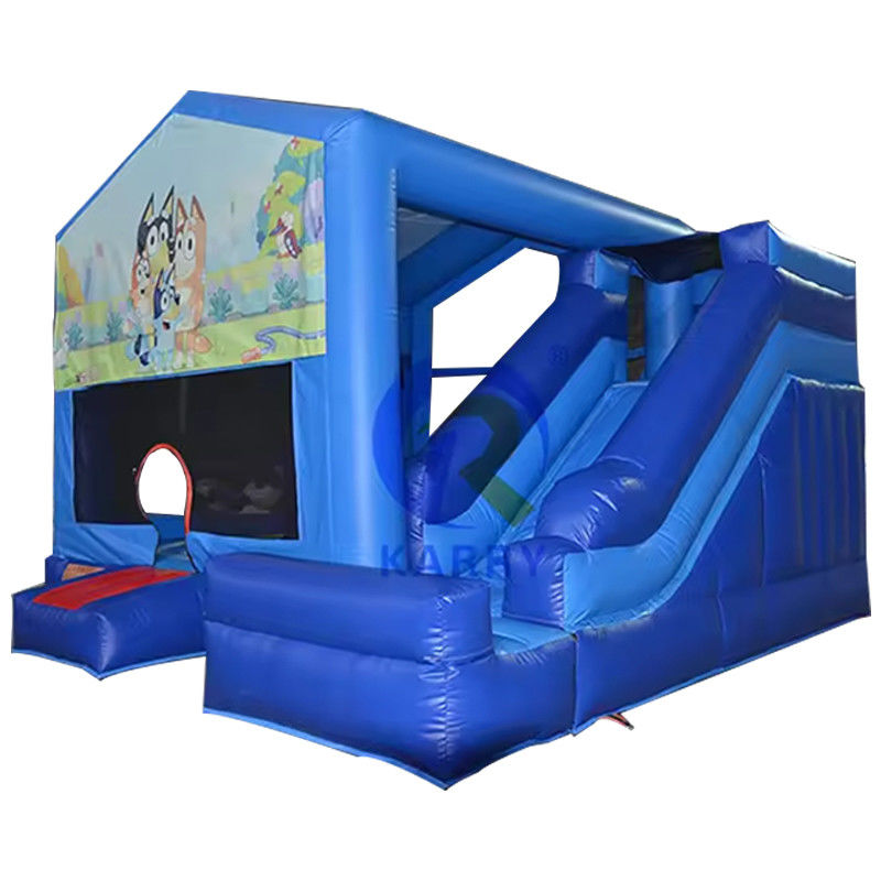 子供 屋外 遊び場 スライド ジャンピング 城 湿気 スライド コンボ